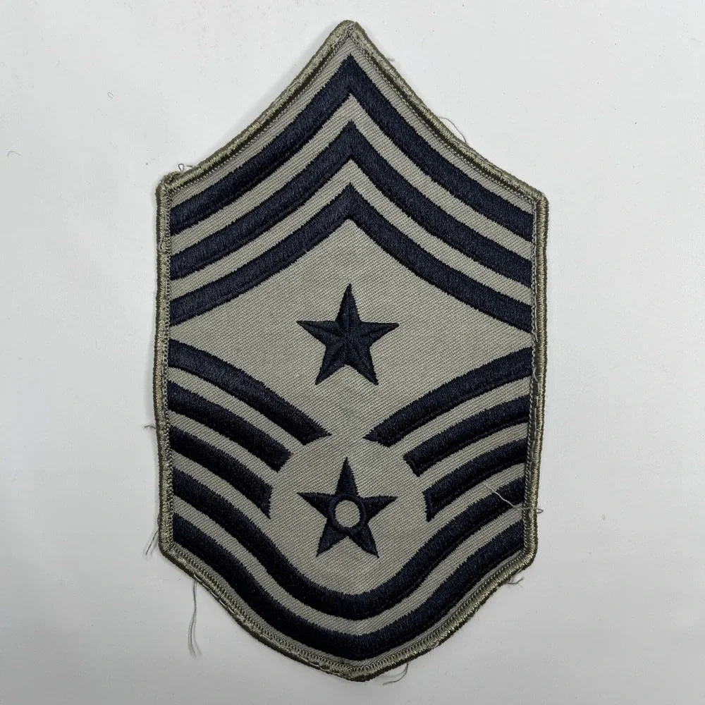 Air Force Patch Embroidered Rare Vintage Blue And Gray‎